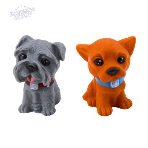 Zestaw Figurek Urocze Pieski Szczeniaczki Gumowe 8cm 6szt Zestaw Figurek Urocze Pieski Szczeniaczki Gumowe 8cm 6szt