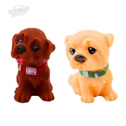 Zestaw Figurek Urocze Pieski Szczeniaczki Gumowe 8cm 6szt Zestaw Figurek Urocze Pieski Szczeniaczki Gumowe 8cm 6szt