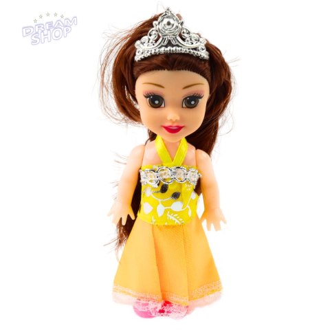 Zestaw Mini Laleczek Księżniczki Bajkowe Sukienki 6szt Zestaw Mini Laleczek Księżniczki Bajkowe Sukienki 6szt