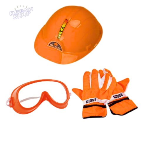 Zestaw Piła Łańcuchowa Kask Okulary Rękawice Dźwięki Zestaw Piła Łańcuchowa Kask Okulary Rękawice Dźwięki