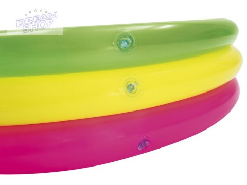 Bestway tęczowy basen dmuchany brodzik basenik 102cm miękkie dno 51104 Bestway tęczowy basen dmuchany brodzik basenik 102cm miękkie dno 51104