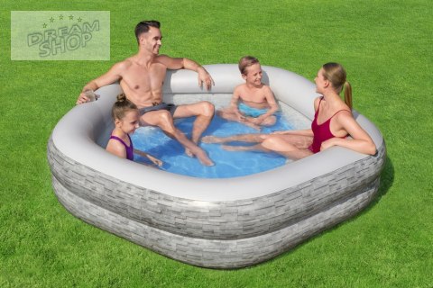 Dmuchany Basen Ogrodowy 213x 206x 53 cm Bestway 54423 Dmuchany Basen Ogrodowy 213x 206x 53 cm Bestway 54423