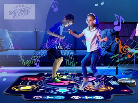 Duża muzyczna Mata Taneczna dla dzieci + bluetooth IN0180