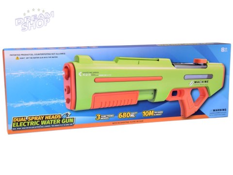 Elektryczny pistolet na wodę - Podówjne głowice natryskowe 10m ZA5569