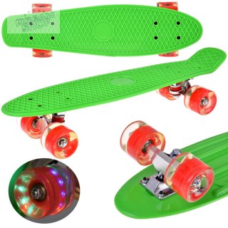 Fiszka LED Deskorolka ze Świecącymi Kółkami do jazdy w Skateparku SP0825