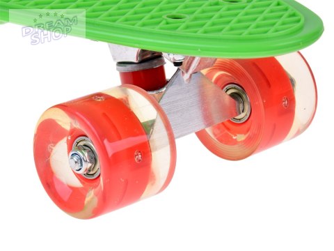 Fiszka LED Deskorolka ze Świecącymi Kółkami do jazdy w Skateparku SP0825 Fiszka LED Deskorolka ze Świecącymi Kółkami do jazdy w Skateparku SP0825