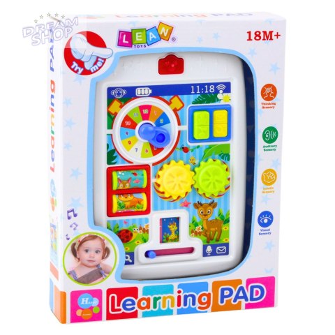 Interaktywny Tablet Edukacyjny Dla Malucha Światła Dźwięki Interaktywny Tablet Edukacyjny Dla Malucha Światła Dźwięki