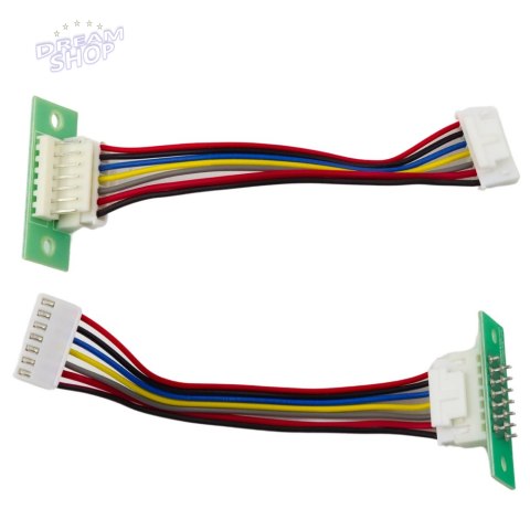 Płytka Elektroniczna Adapter Męski-Żeński do Modułów do Pojazdów na Akumulator - 7-PIN Płytka Elektroniczna Adapter Męski-Żeński do Modułów do Pojazdów na Akumulator - 7-PIN