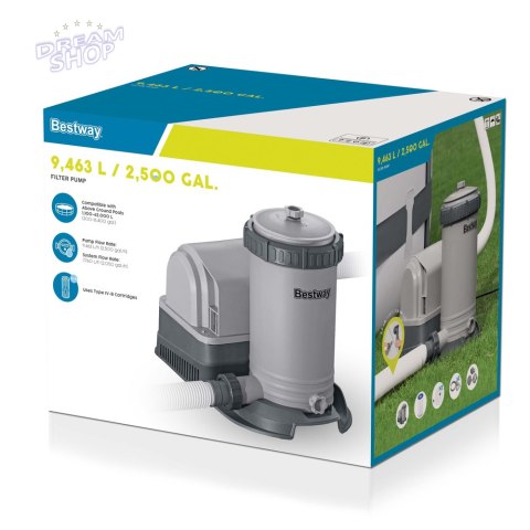 Pompa Do Wody 9463l/2500 Bestway 58391 Pompa Do Wody 9463l/2500 Bestway 58391