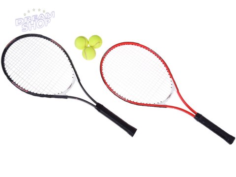 Rakiety Tenisowe Sportowy zestaw 2 x Rakieta 3 x Piłki Pokrowiec SP0820 Rakiety Tenisowe Sportowy zestaw 2 x Rakieta 3 x Piłki Pokrowiec SP0820