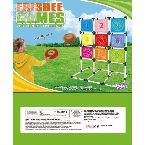 WOOPIE Frisbee XXL Gra Zręcznościowa Rzut do Celu