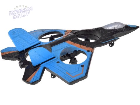 Zdalnie sterowany dron Quadcopter - pojazd latający + kolorowe diody RC0701 Zdalnie sterowany dron Quadcopter - pojazd latający + kolorowe diody RC0701