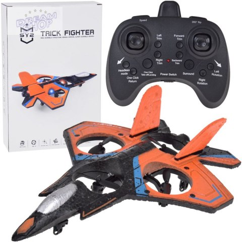 Zdalnie sterowany dron Quadcopter - pojazd latający + kolorowe diody RC0701 Zdalnie sterowany dron Quadcopter - pojazd latający + kolorowe diody RC0701