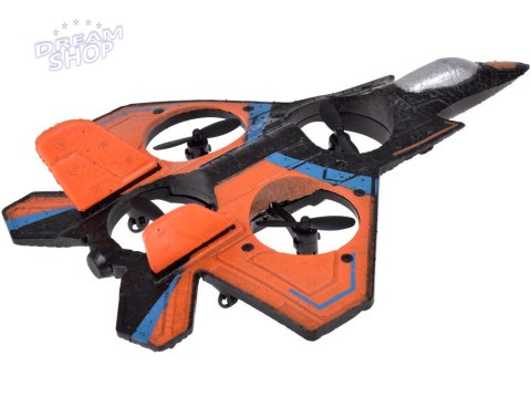 Zdalnie sterowany dron Quadcopter - pojazd latający + kolorowe diody RC0701 Zdalnie sterowany dron Quadcopter - pojazd latający + kolorowe diody RC0701