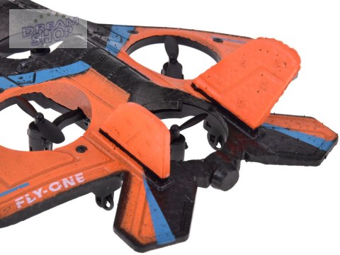 Zdalnie sterowany dron Quadcopter - pojazd latający + kolorowe diody RC0701 Zdalnie sterowany dron Quadcopter - pojazd latający + kolorowe diody RC0701
