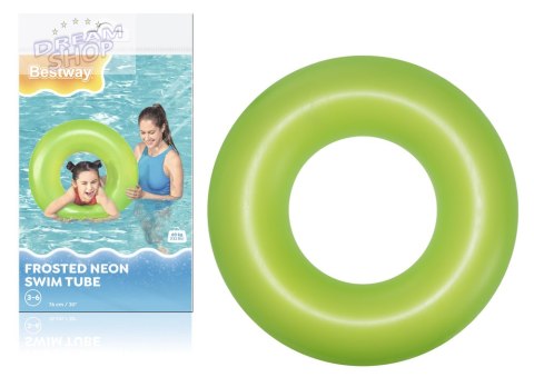 Dmuchane Koło Do Pływania Zielone 76 cm Bestway 36024 Dmuchane Koło Do Pływania Zielone 76 cm Bestway 36024