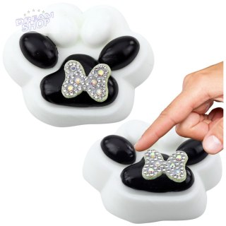 Gniotek Kocia Łapka Antystresowa Sensoryczna Squishy Motyl Biało-Czarna