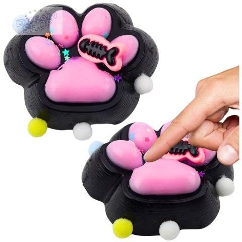 Gniotek Kocia Łapka Antystresowa Sensoryczna Squishy Rybka Czarno-Różowa Gniotek Kocia Łapka Antystresowa Sensoryczna Squishy Rybka Czarno-Różowa