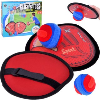 Gra sportowa Catchball zestaw 2 x Tarcza + 2 piłki Idealna zabawa SP0829