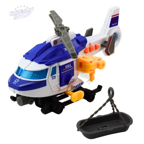 Helikopter Ratunkowy Nosze Hak Wciągarka Napęd Światła Dźwięki Mix Helikopter Ratunkowy Nosze Hak Wciągarka Napęd Światła Dźwięki Mix