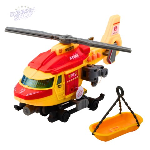 Helikopter Ratunkowy Nosze Hak Wciągarka Napęd Światła Dźwięki Mix Helikopter Ratunkowy Nosze Hak Wciągarka Napęd Światła Dźwięki Mix