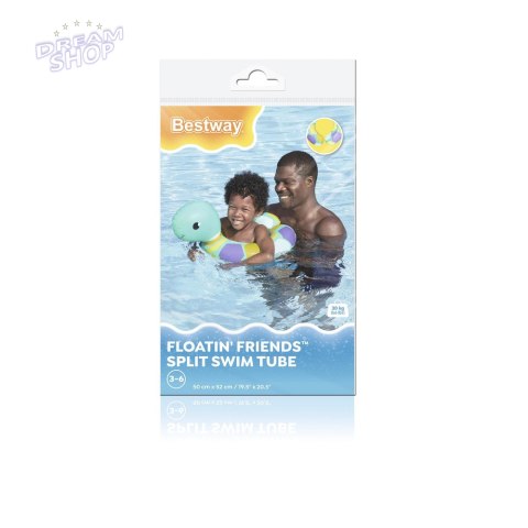Koło Do Pływania Żółw 50 x 52 cm Bestway 36405 Koło Do Pływania Żółw 50 x 52 cm Bestway 36405