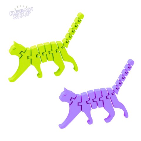 Kot Puzzle Fidget 3D Układanka Elastyczny Do Wyginania Mix Kot Puzzle Fidget 3D Układanka Elastyczny Do Wyginania Mix
