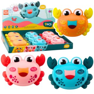 Krab Interaktywny Z Napędem MIX Kolorowy Jeżdżący