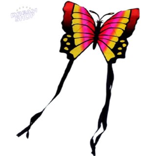 LATAWIEC MOTYL 88x78CM RÓŻOWO ŻÓŁTY ENERO