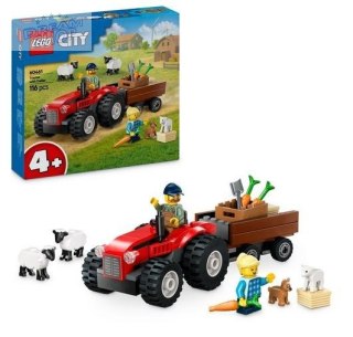 LEGO(R) CITY 60461 (8szt) Czerwony traktor z przycz.