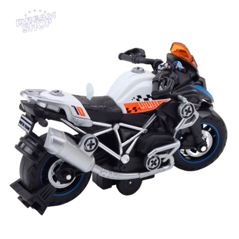 Motor Wyścigowy Do Skręcania Rozkręcania DIY Światła Dźwięki Czarny Motor Wyścigowy Do Skręcania Rozkręcania DIY Światła Dźwięki Czarny
