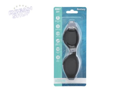 Okulary Do Pływania Czarne Bestway 21077 Okulary Do Pływania Czarne Bestway 21077