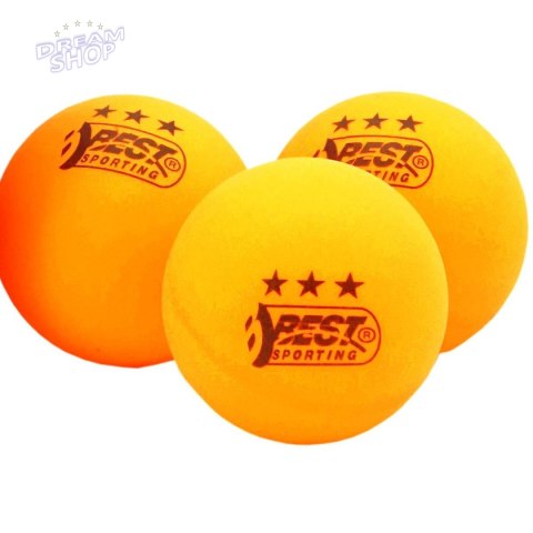 PIŁECZKI DO TENISA STOŁOWEGO BEST SPORTING TOURNAMENT 3 GWIAZDKI 6SZT POMARAŃCZOWE PIŁECZKI DO TENISA STOŁOWEGO BEST SPORTING TOURNAMENT 3 GWIAZDKI 6SZT POMARAŃCZOWE