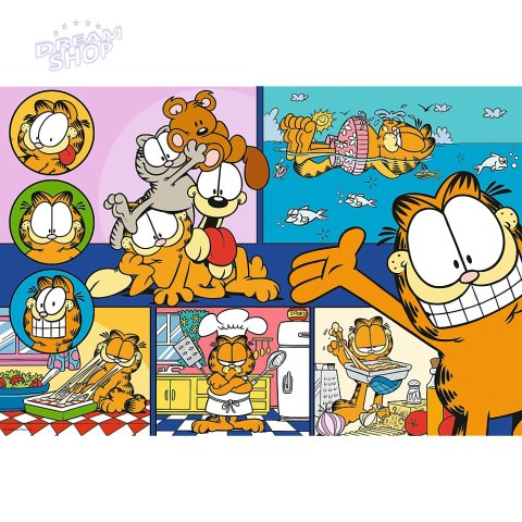 Puzzle - 100 - Leniwy Garfield Trefl 16521