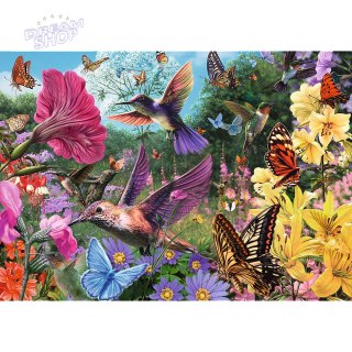 Puzzle - 1000 Premium Plus - Tea Time: Ogród dla ptaków Trefl 10806