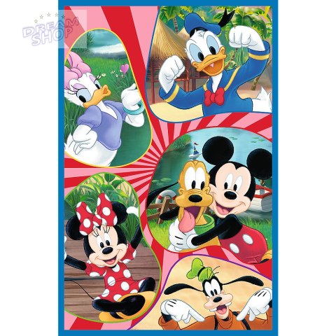 Puzzle - 3x80 - Ekipa Myszki Miki Trefl 34887