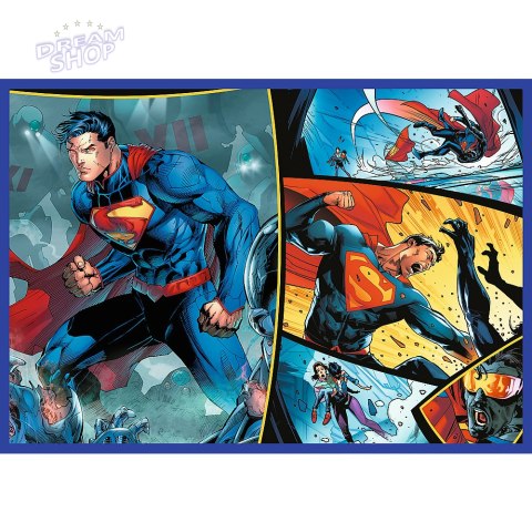 Puzzle - 4x250 - Odwaga Supermana - Warner Superman Trefl 13340 Puzzle - 4x250 - Odwaga Supermana - Warner Superman Trefl 13340