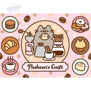 Puzzle - 500 - Pusheen w kawiarni Trefl 37528