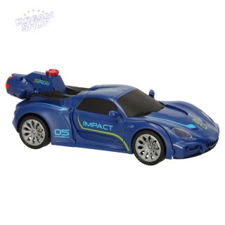 Transformer Revolt TRANSFORMING ROBOT RACER niebie