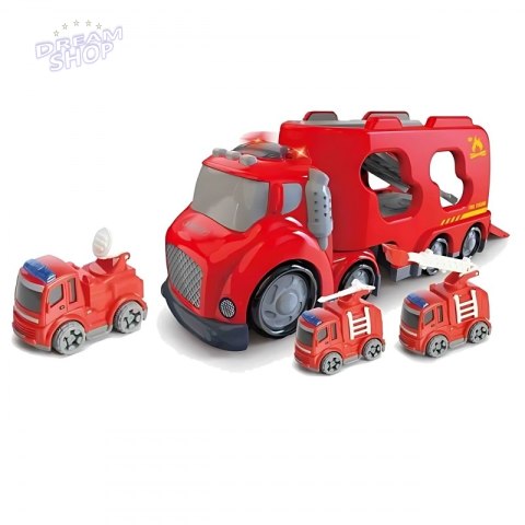 WOOPIE Duża Czerwona Laweta City Truck Efekty Dźwiękowe i Świetlne WOOPIE Duża Czerwona Laweta City Truck Efekty Dźwiękowe i Świetlne