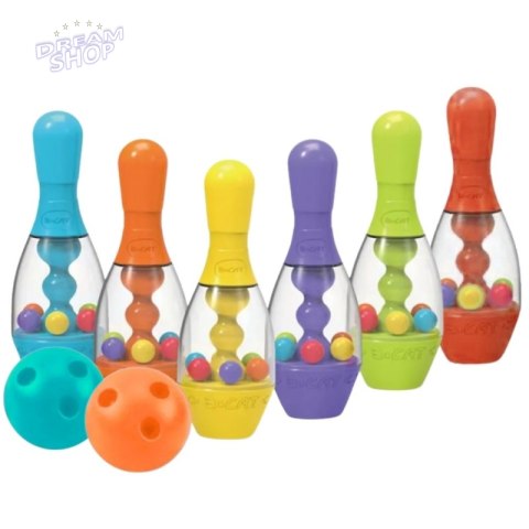 WOOPIE Kolorowe Kręgle Dla Dzieci 8 el. WOOPIE Kolorowe Kręgle Dla Dzieci 8 el.
