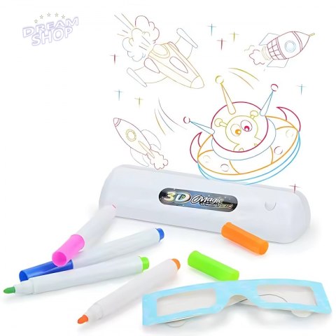 WOOPIE Magnetyczna Tablica 3D Podświetlenie LED do Rysowania WOOPIE Magnetyczna Tablica 3D Podświetlenie LED do Rysowania