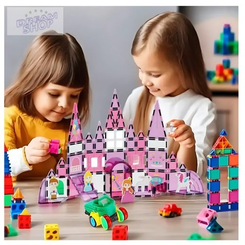 WOOPIE Magnetyczny Zestaw Konstrukcyjny Zbuduj Zamek WOOPIE Magnetyczny Zestaw Konstrukcyjny Zbuduj Zamek