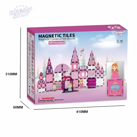 WOOPIE Magnetyczny Zestaw Konstrukcyjny Zbuduj Zamek WOOPIE Magnetyczny Zestaw Konstrukcyjny Zbuduj Zamek