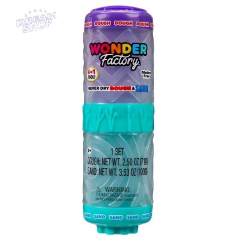 Wonder Factory Never Dry Dough&Sand Purple Teal Wonder Factory Never Dry Dough&Sand Purple Teal