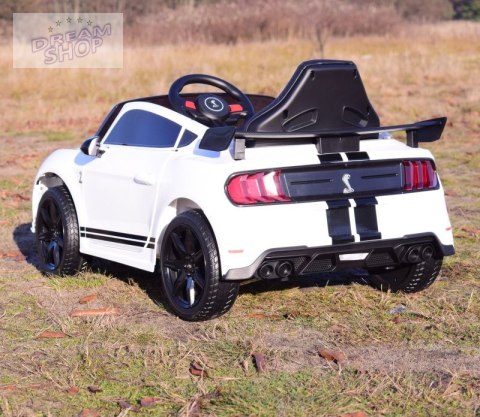FORD MUSTANG SHELBY GT500 NA AKUMULATOR, MIĘKKIE KOŁA, MIĘKKIE SIEDZENIE/CH9969
