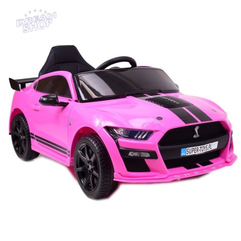 FORD MUSTANG SHELBY GT500 NA AKUMULATOR, MIĘKKIE KOŁA, MIĘKKIE SIEDZENIE/CH9969