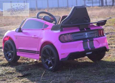 FORD MUSTANG SHELBY GT500 NA AKUMULATOR, MIĘKKIE KOŁA, MIĘKKIE SIEDZENIE/CH9969