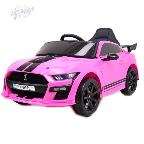 FORD MUSTANG SHELBY GT500 NA AKUMULATOR, MIĘKKIE KOŁA, MIĘKKIE SIEDZENIE/CH9969