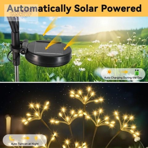 LAMPA SOLARNA DMUCHAWIEC DRZEWKO FAJERWERKI 72CM 60 LED LAMPA SOLARNA DMUCHAWIEC DRZEWKO FAJERWERKI 72CM 60 LED